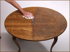 orange oil wood finish