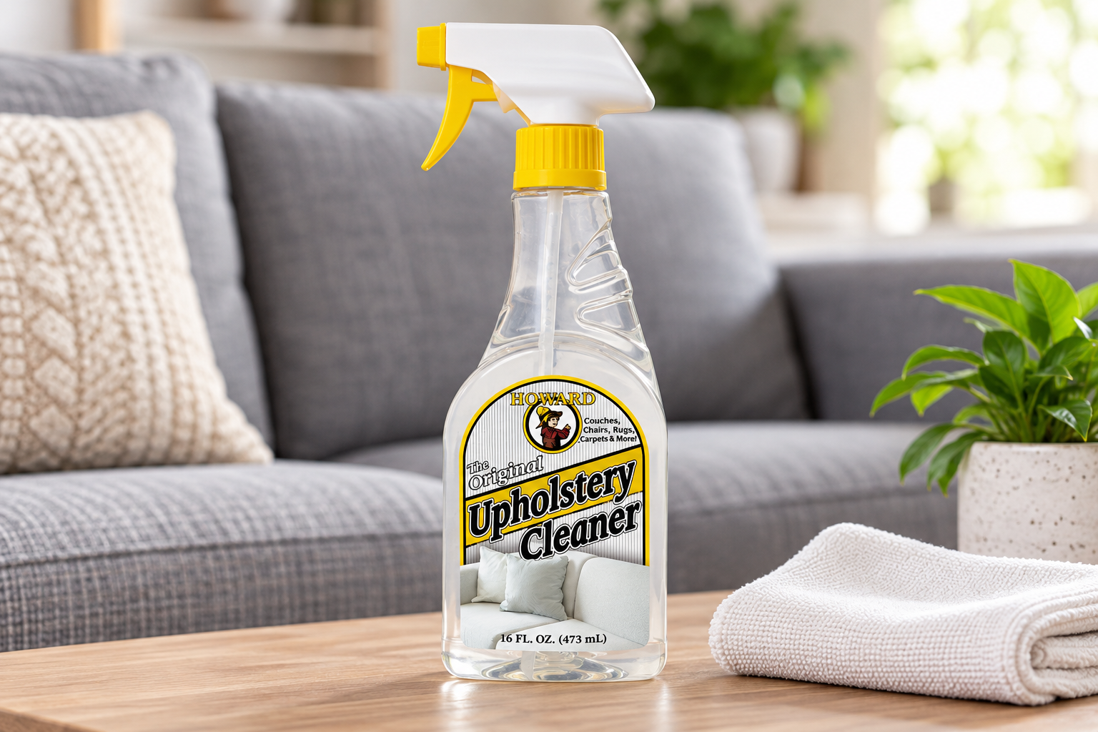 Howard Upholstery Cleaner 473ml bottle